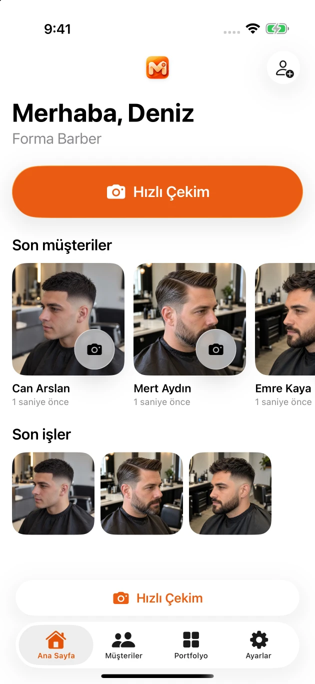 Erkek berberi — Gerçek uygulama · Yapay zekâyla oluşturulmuş örnek içerik